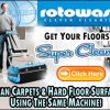 Rotowash Auto Scrubber Floor Cleaning Machine Auto Floor Scrubber - Rotowash