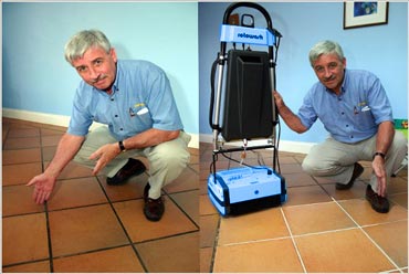 Tile & Grout Cleaning Machine - Rotowash
