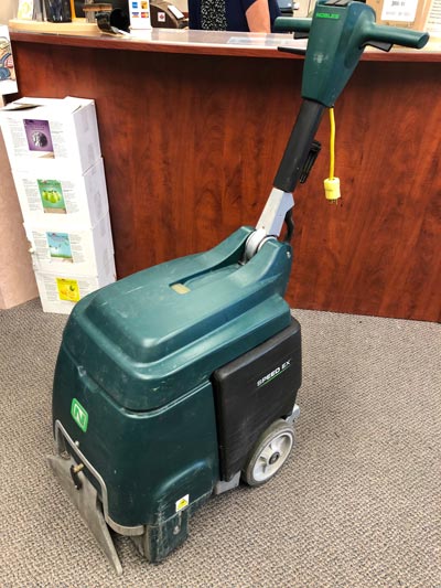 Used Nobles Carpet Cleaner Walk-Behind with Brush